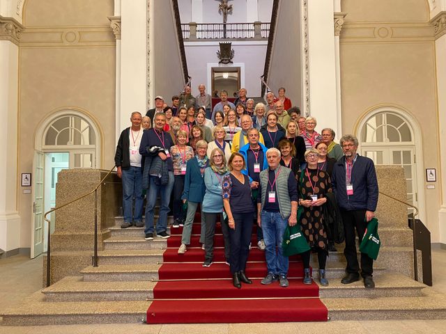 Besuchergruppe im Landtag